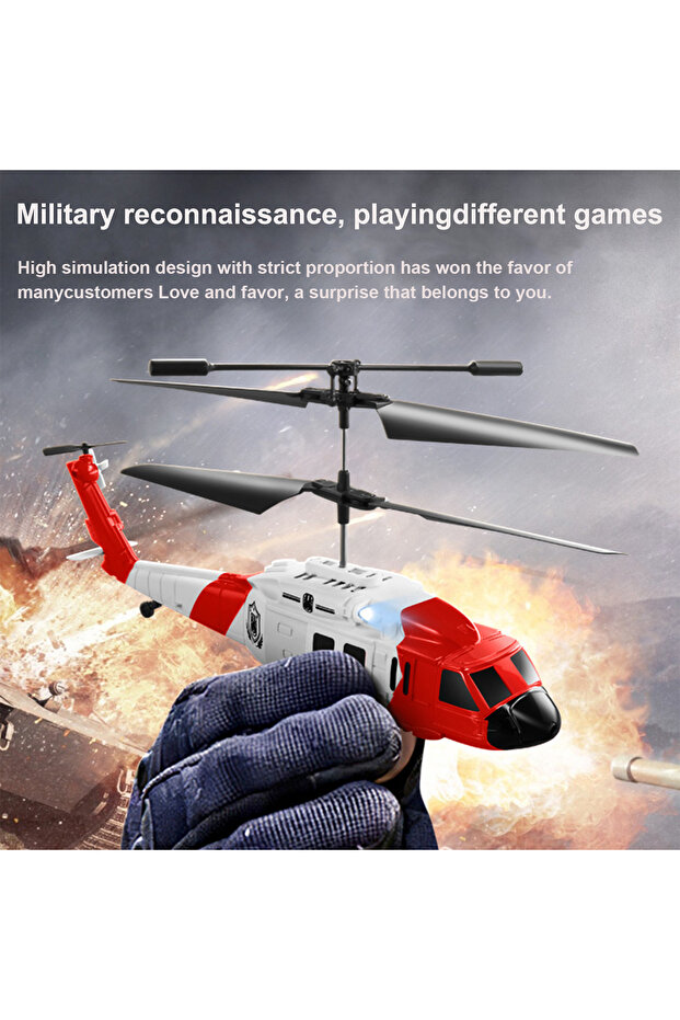 RC Helicopter with Intelligent Hovering Gesture Sensing and Obstacle Avoidance Flight Functions - 3