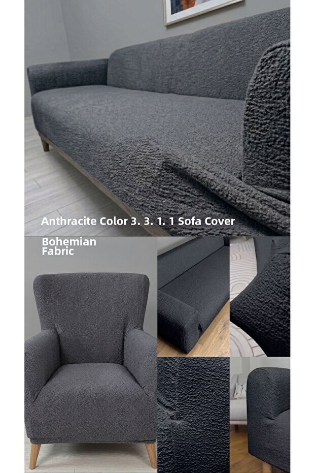 Jacquard Bohemian Fabric 3.3.1.1 Sofa Cover Sofa Cover Set Sofa Cover