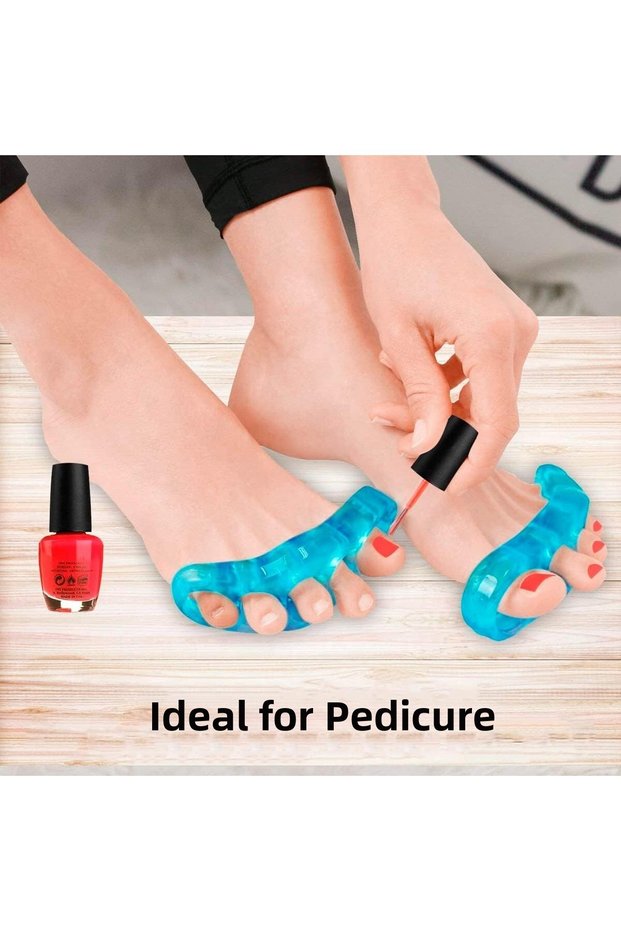 Deluxe Pampered Toes - Silicone Attachment of 5 Fingerprints