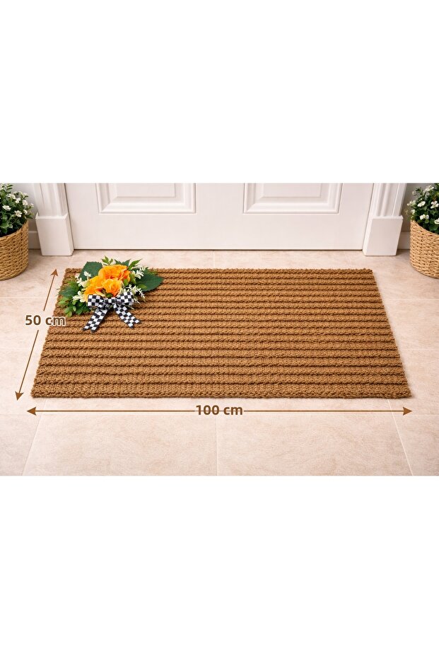 Orange Spring Branches 100*50 Large Size Doormat