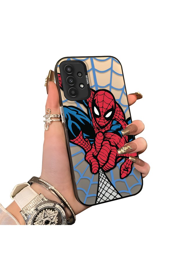 Popular Spiderman Silicone Protective Phone Case Compatible with Samsung Galaxy A13