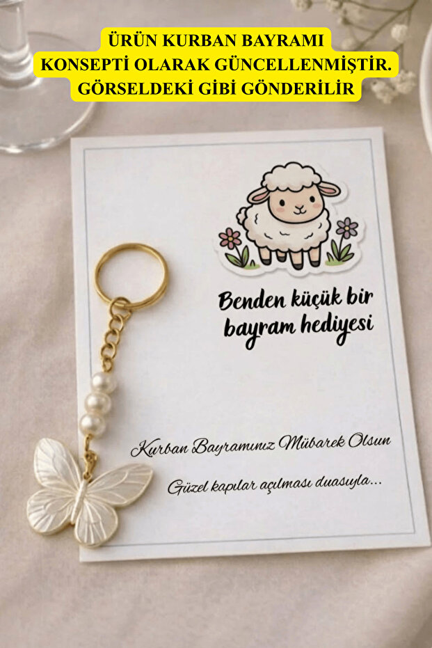Emtory Home Kabede Hacılar Hu der Allah Yazılı Bayram Hediyelik Anahtarlık - Bayram Hediyesi 1 Adet - Sabit Yazı