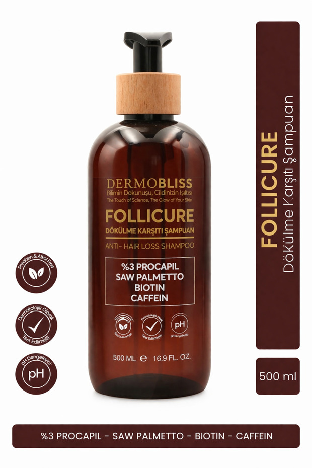 Follicure Anti-Hair Loss Shampoo 500 ml