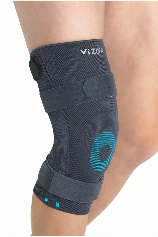 الرمز: 708 واقي ركبة محبوك قابل للطي - 3