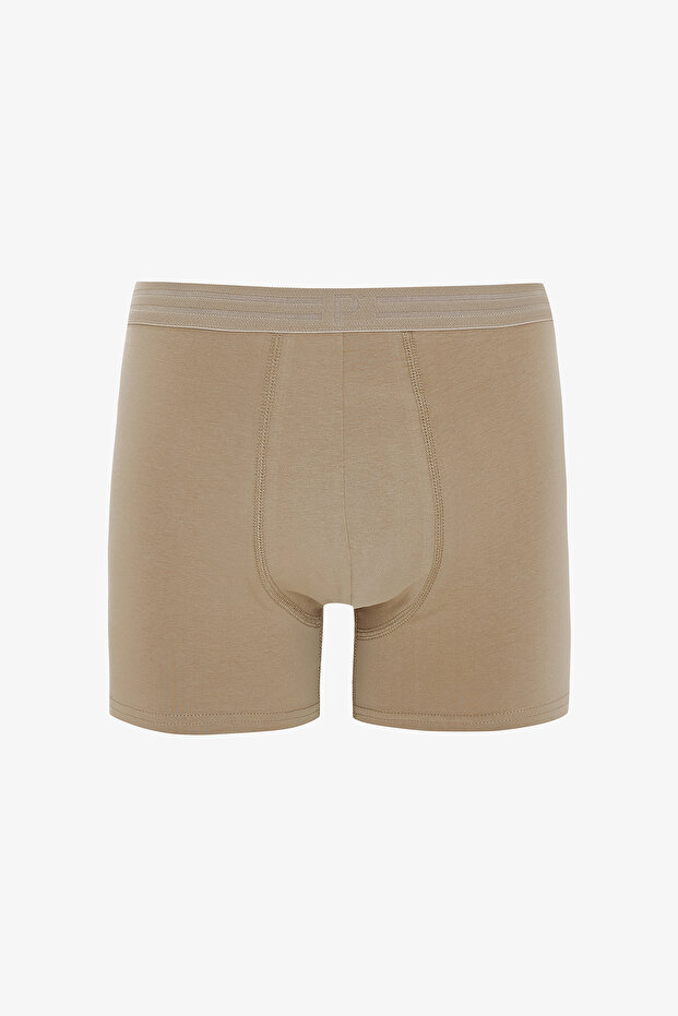 Erkek Pamuklu Basic Çok Renkli 2li Boxer - 2