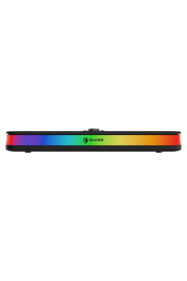 Posevolt SA-SP 01-B compact Desktop Soundbar with 6 RGB Modes - Black