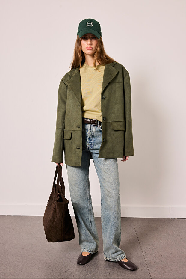 Suede Pocket Jacket - 3