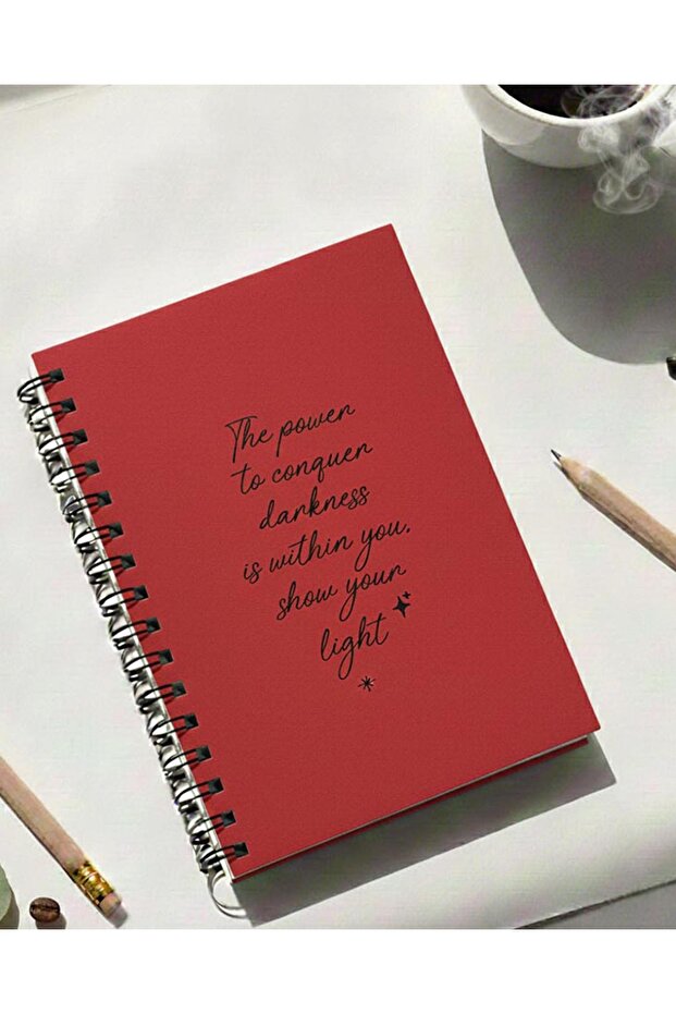 Power Colorful Hard Cover Undated Planner Agenda - 160 Pages