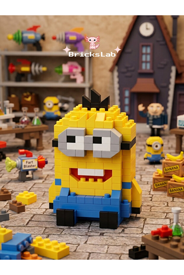 Minyon Mini 3D Puzzle Figür - 2