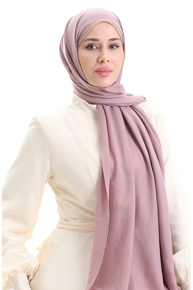شال قطني ناعم 70283-38 روز داستي