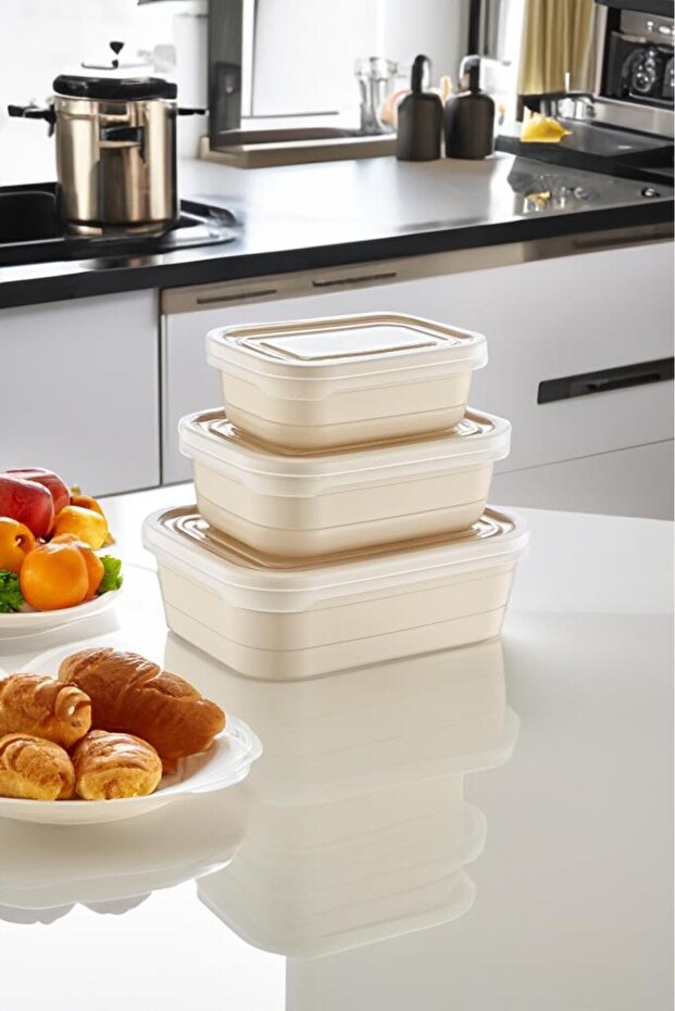 3Lü Saklama Kabı Set - 1