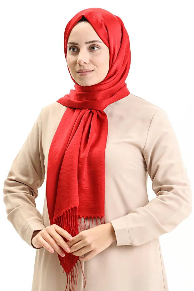 Evening Dress Shiny Shawl 2006-15 Red