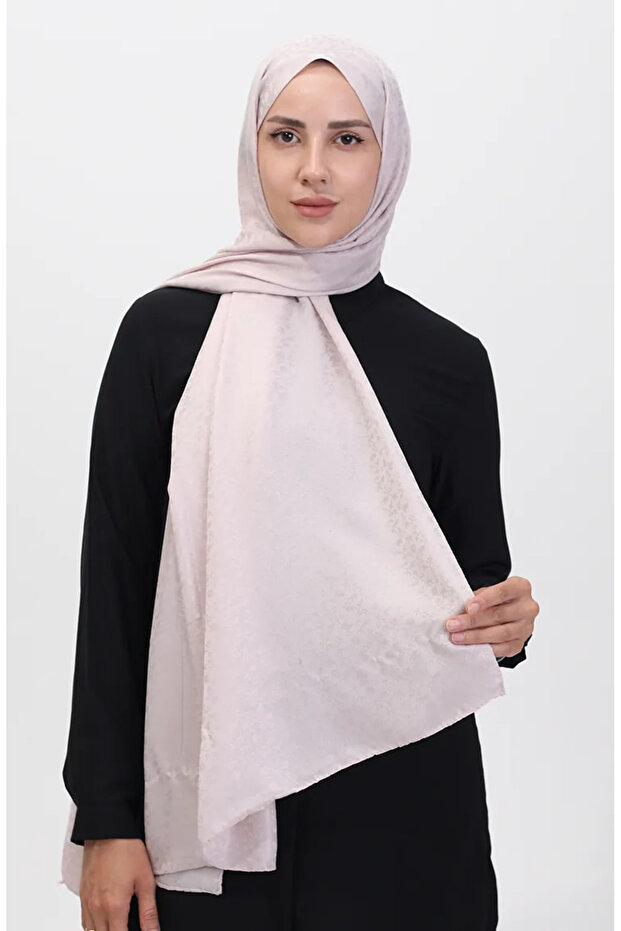Madame Mary Floral Jacquard Shawl 19086-20 Light Powder