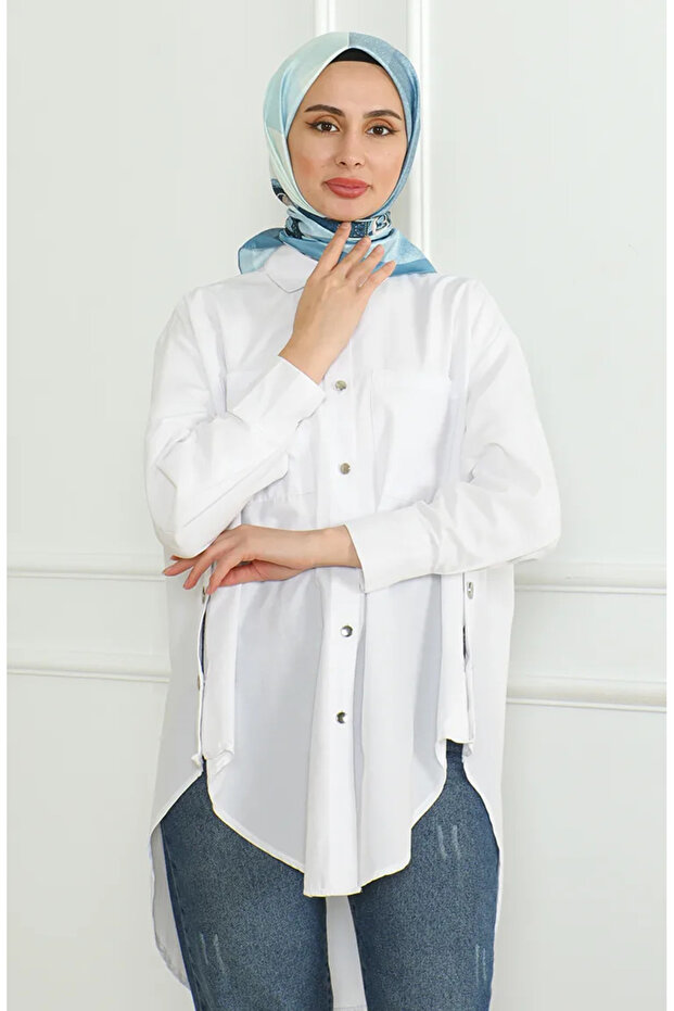 وشاح رايون كاراكا أزرق - 81054-04