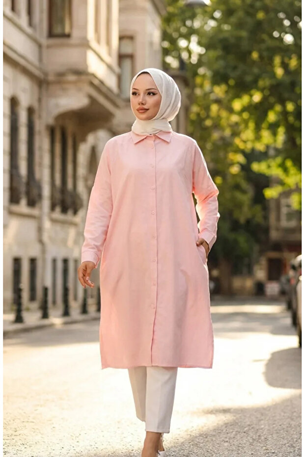 سترة راجلان كم 4066-06 سلمون