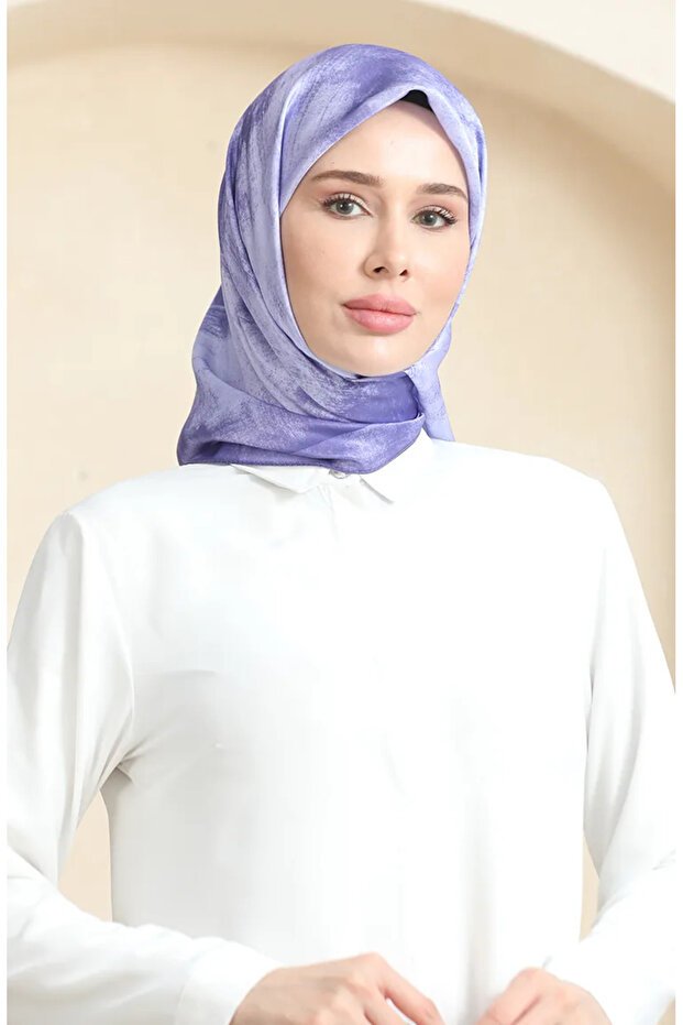 وشاح كريستال أرجواني - موديل 19095-09