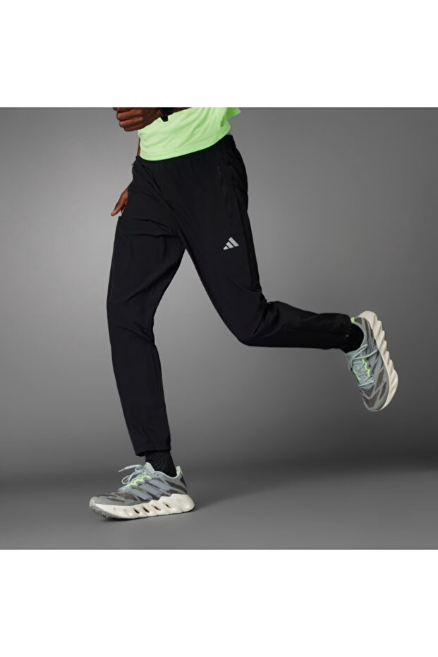 IQ0918 RUN IT TKO PANT بنطال رياضي رجالي أسود