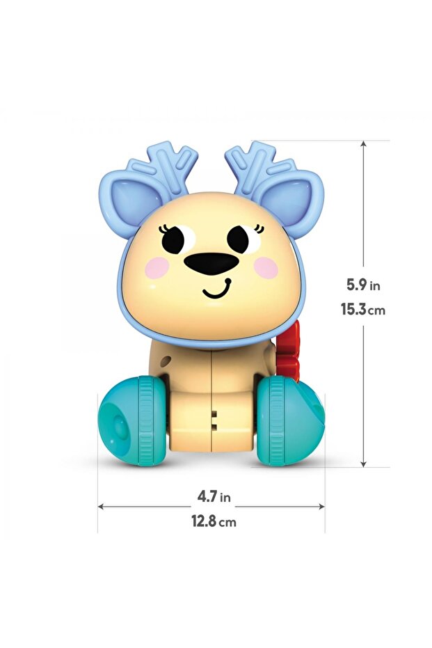 Interactive pull toy for childrenDeerKids Hits - 3