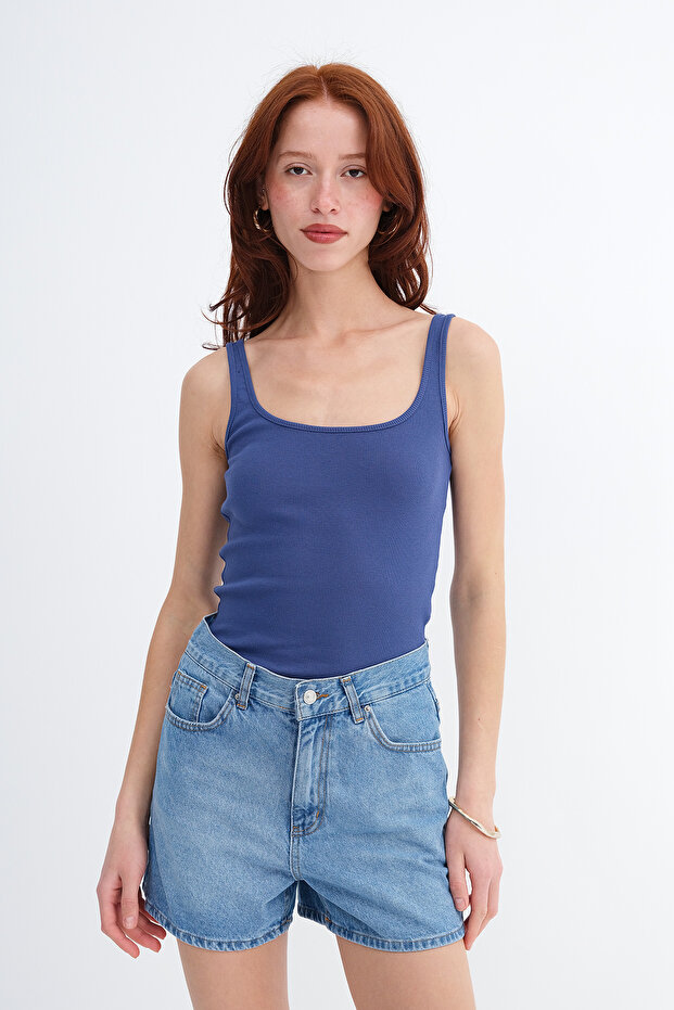 Kalın Askılı Basic Atlet A13404-J5 - 5