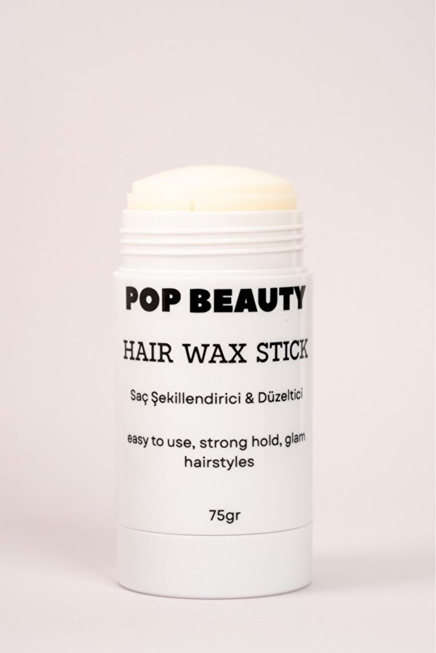 Saç Şekillendirici Stick Wax, Hair Wax Stick, 75gr POPBeautywax - 6