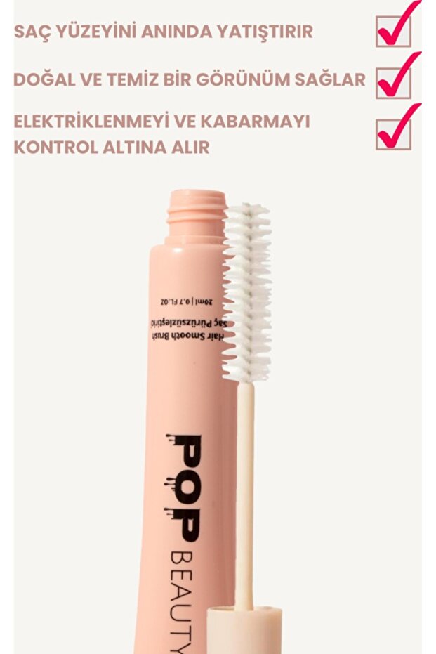Saç Pürüzsüzleştirici, Şekillendirici ve Sabitleyici Fırça (Hair Smooth Brush / Wax Stick), 20 ml - 4
