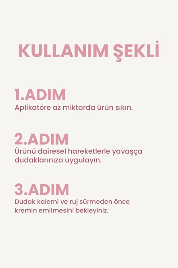 Peeling Yapan Dudak Kremi, Dudak Nemlendiricisi, Dudak Balmı (PEMBE) - 4