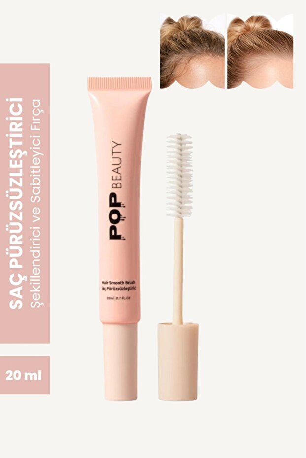 Saç Pürüzsüzleştirici, Şekillendirici ve Sabitleyici Fırça (Hair Smooth Brush / Wax Stick), 20 ml - 1