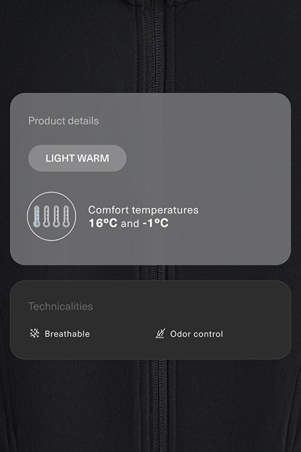 Light warm running ceketi - 4