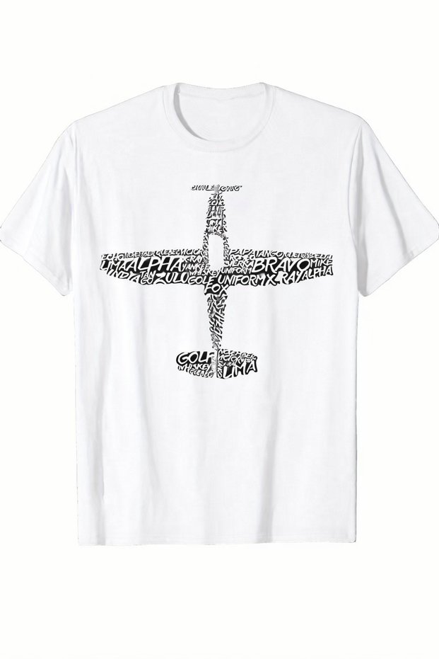 Oversized White Unisex T-Shirt Printed Relaxed Fit Casual Stylish Streetwear