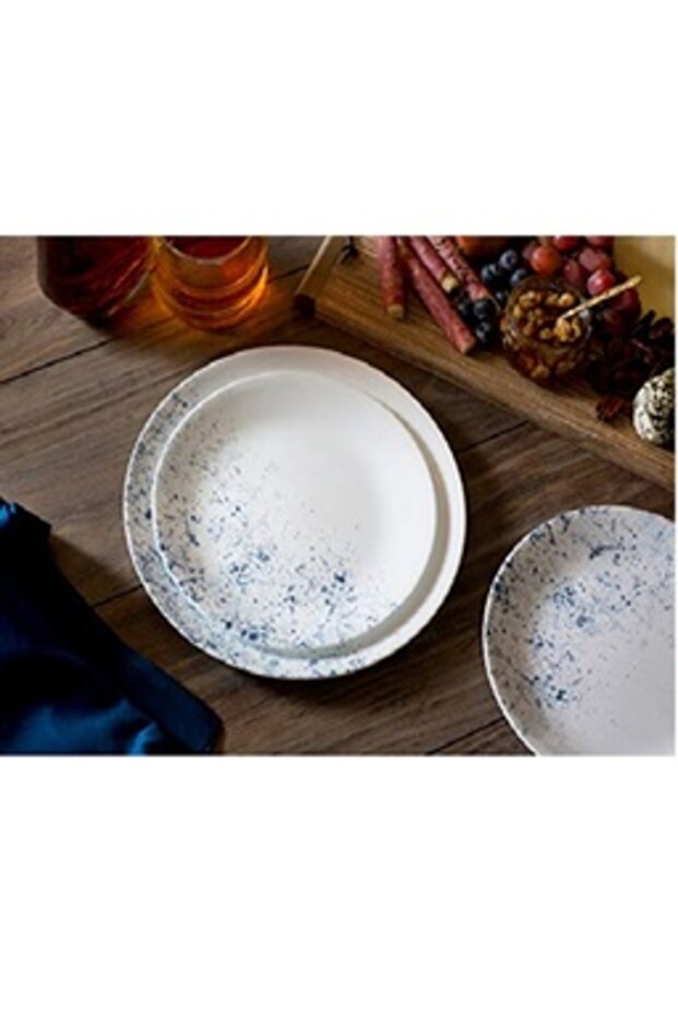 Dinner Set Indigo Speckle 18Pcs - 8