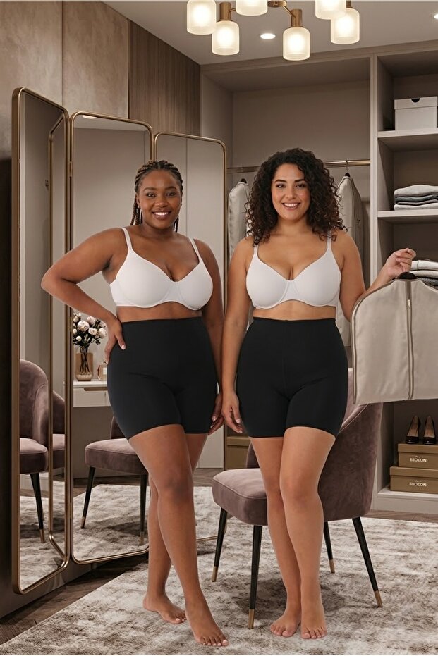 High Waist Shaping / Sculpting Corset - Laser Cut Non-Marking Firming Shorts