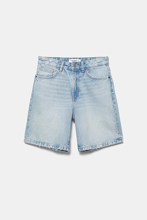 Denim bermuda - 8
