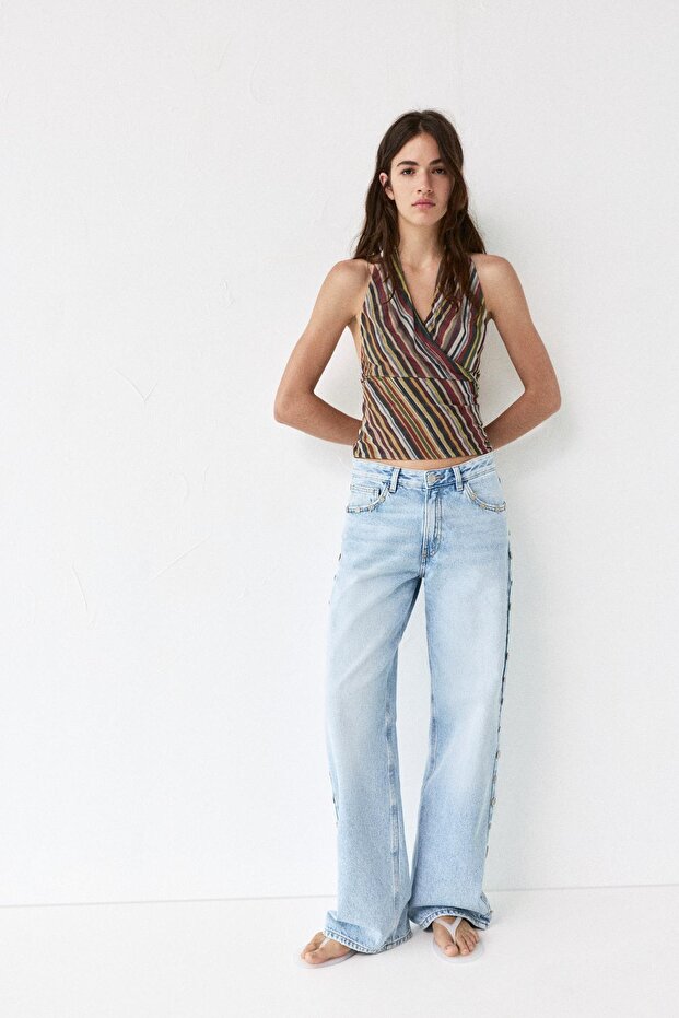 Çizgili halter top - 3