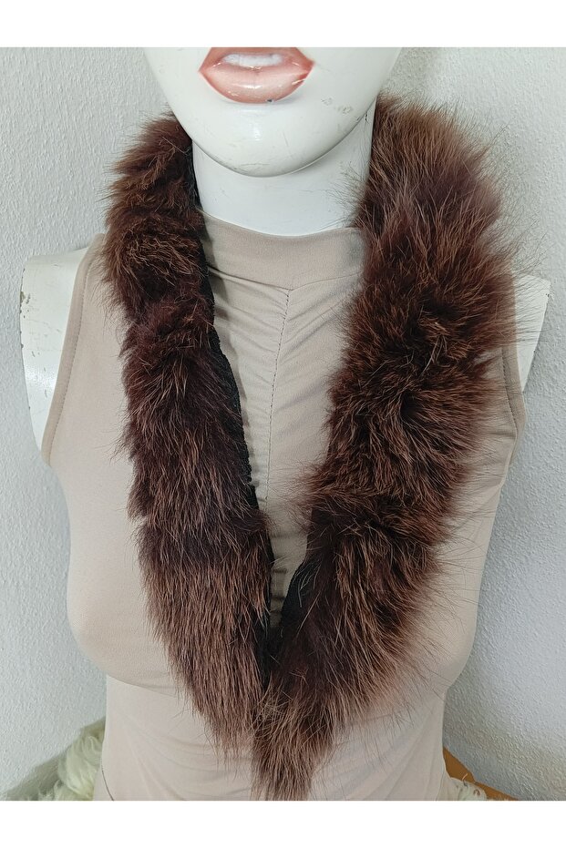 Unisex Mink Fur Scarf, Neck Collar, Collar