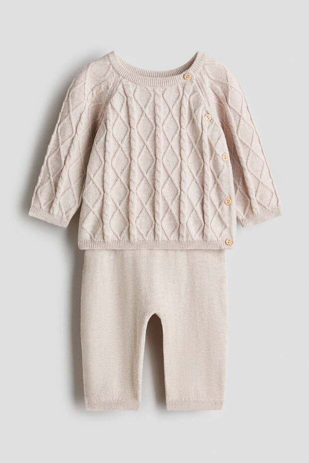 2-piece cotton-knit set