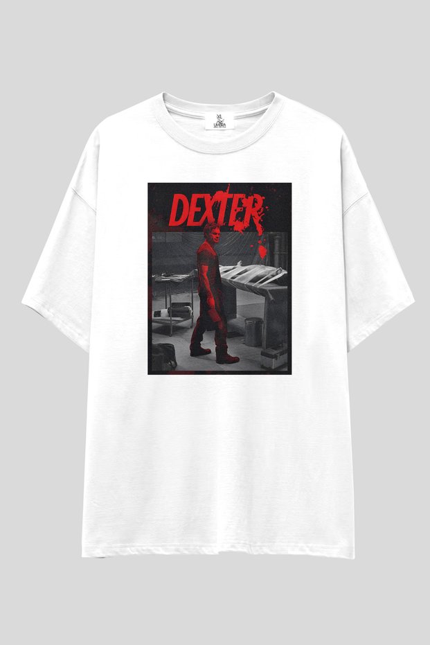 Dexter T-Shirt | Unisex 100% Cotton Black & White Design Tee