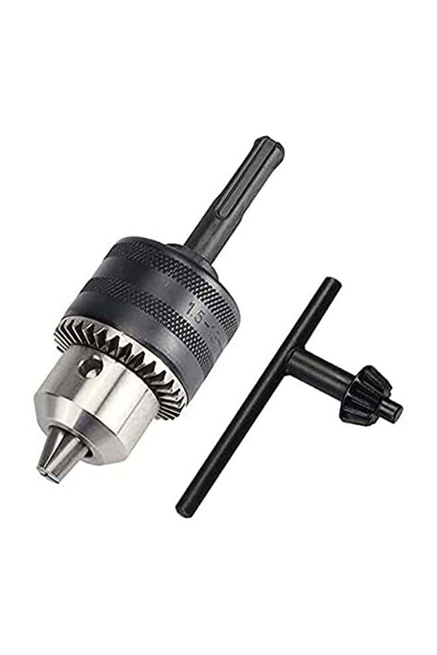 13mm Quick Change Drill Chuck Adapter with SDS Plus Shank and Grip Chuck Key for Hammer