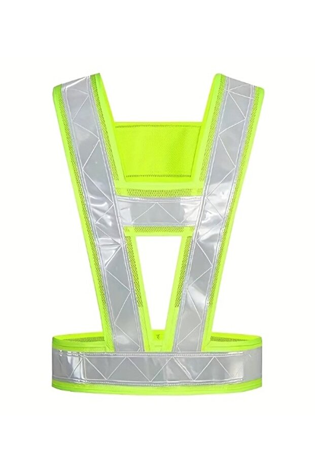 Reflective Vest Belt High Visibility Safety Gear for Night Running and Cycling