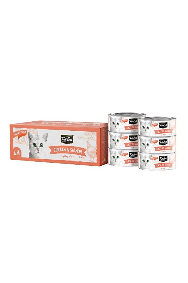 - Deboned Toppers 6x50g Box - Chicken & Salmon