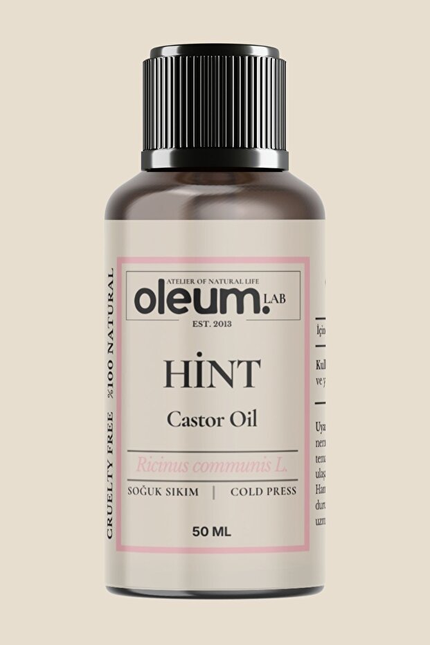 Castor Oil 50 ml 100% Pure & Therapeutic Effective