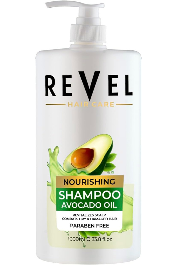 Nourishing Cold Pressed Avocado Oil Daily Hair Shampoo (1000ml)