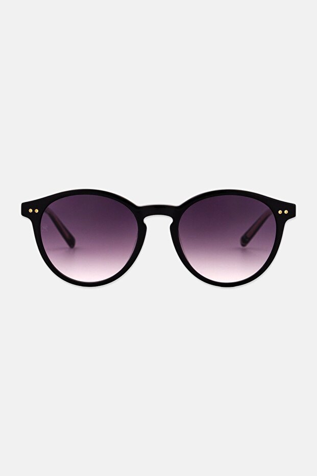 Women TH 2159/S Round Sunglasses, Black