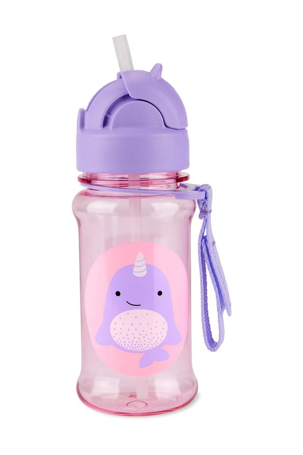 Tritan Narwhal Water Bottle with Straw