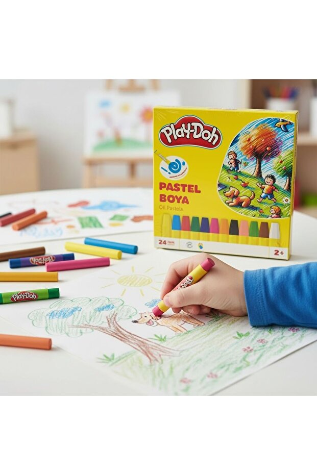 Pastel Boya 24 Colors - Oil Pastels