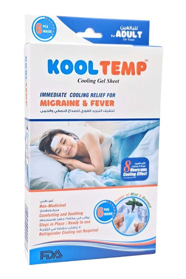 KOOL TEMP PATCHES 6"S-ADULT