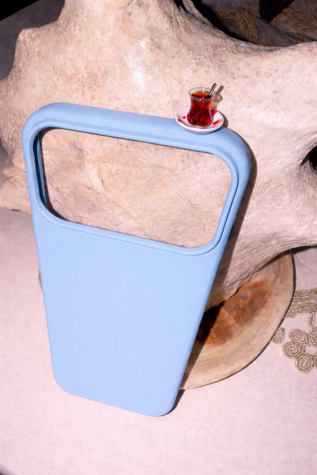 iPhone 17Pro Tea Cup Shaped Silicone Case (You Can Ask Questions for Different Brand Models)