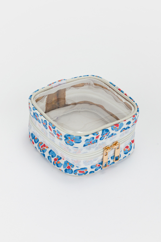 Mini Transparent Makeup Bag Cosmetic Organizer Travel Bag
