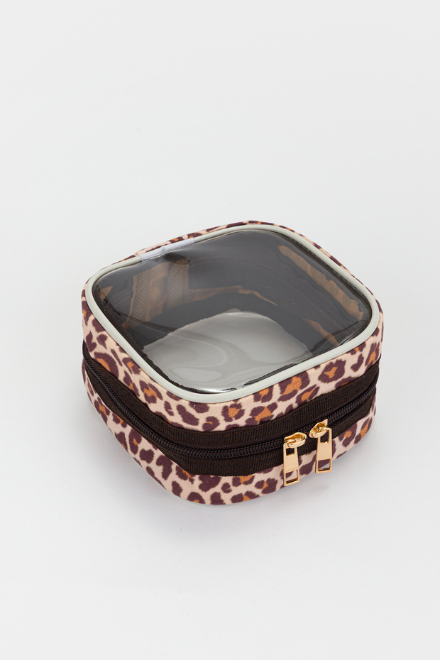 Mini Transparent Makeup Bag Cosmetic Organizer Travel Bag