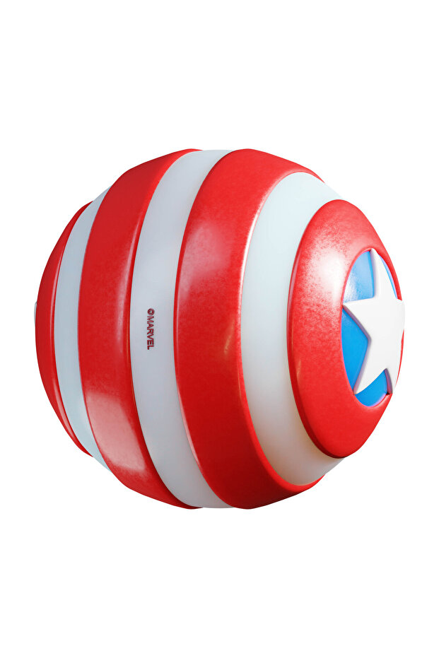 Marvel- Super Bouncerz Asst.4- Cdu Vertical 12 Pcs - Captain America