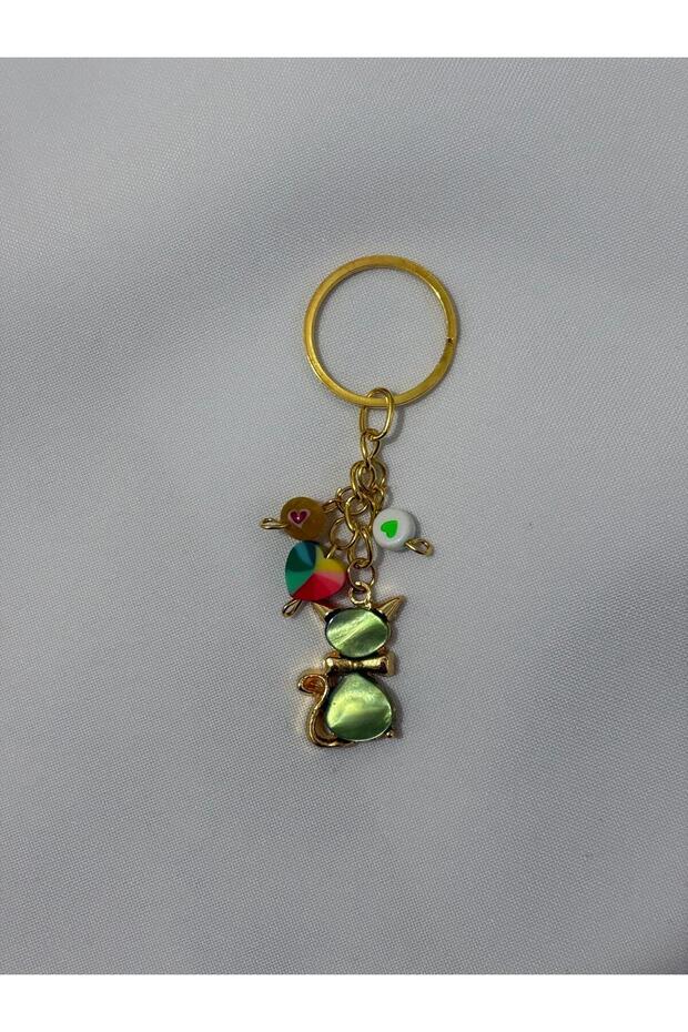 Cat Detailed Keychain